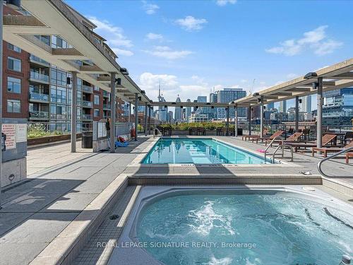 706-33 Mill St, Toronto, ON - Outdoor With In Ground Pool