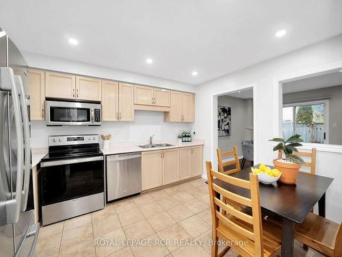 36 Palmolive St, Brampton, ON - Indoor Photo Showing Kitchen With Stainless Steel Kitchen With Double Sink