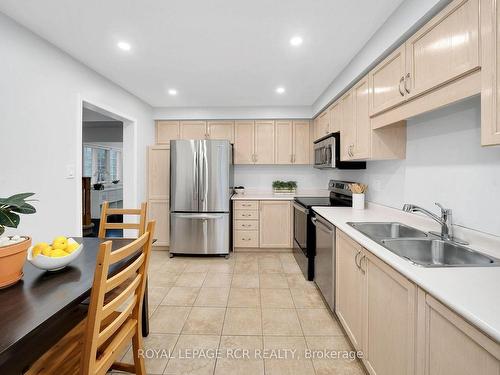 36 Palmolive St, Brampton, ON - Indoor Photo Showing Kitchen With Stainless Steel Kitchen With Double Sink