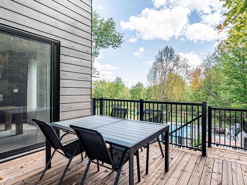 Terrasse - 4535 Ch. De Capelton, Hatley - Canton, QC - Outdoor With Deck Patio Veranda With Exterior