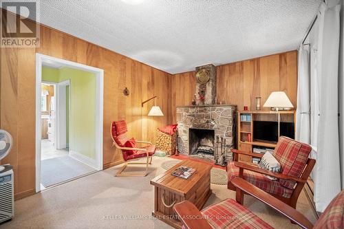 272 Dominion Street, Caledon, ON - Indoor Photo Showing Living Room With Fireplace