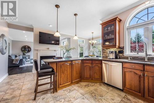 2065 Valleyrun Boulevard, London, ON - Indoor Photo Showing Kitchen With Double Sink