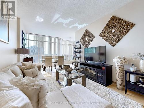 1708 - 1 Rowntree Road, Toronto, ON - Indoor Photo Showing Living Room