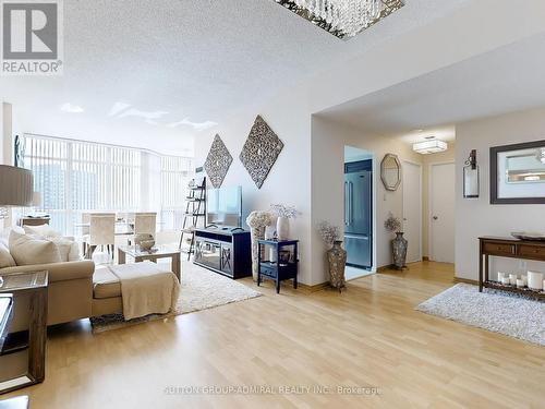 1708 - 1 Rowntree Road, Toronto, ON - Indoor Photo Showing Living Room