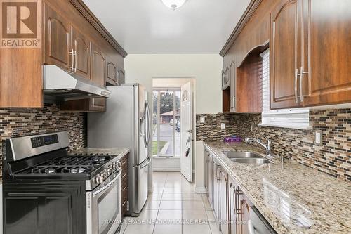 Upper - 11 Juniper Crescent, Brampton, ON - Indoor Photo Showing Kitchen With Stainless Steel Kitchen With Double Sink