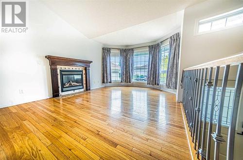 51 Ackerman Crescent, Red Deer, AB - Indoor With Fireplace