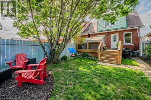 100 Crosthwaite Avenue N, Hamilton, ON - Outdoor With Deck Patio Veranda