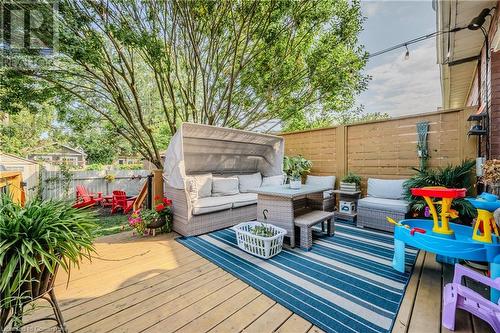 100 Crosthwaite Avenue N, Hamilton, ON - Outdoor With Deck Patio Veranda