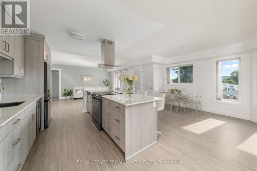 321 - 8 Talbot Street, Prince Edward County (Picton), ON - Indoor Photo Showing Kitchen With Double Sink With Upgraded Kitchen