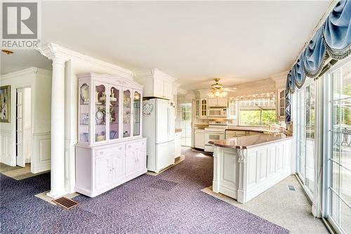 Kitchen view ... - 1215 Narrows Lock Road, Portland, ON - Indoor Photo Showing Other Room