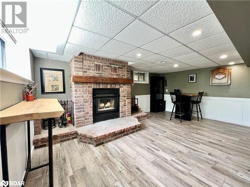 2065 Melrose Road, Tyendinaga, ON - Indoor With Fireplace