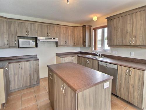 Cuisine - 231 4E Avenue O., Landrienne, QC - Indoor Photo Showing Kitchen With Double Sink