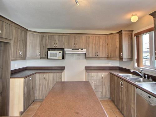 Cuisine - 231 4E Avenue O., Landrienne, QC - Indoor Photo Showing Kitchen With Double Sink