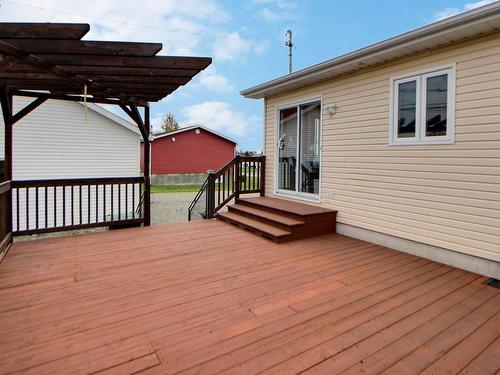 Terrasse - 231 4E Avenue O., Landrienne, QC - Outdoor With Deck Patio Veranda With Exterior