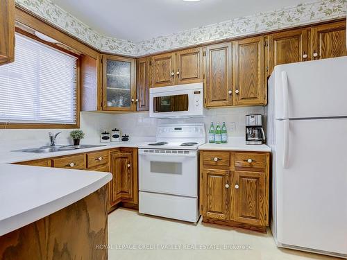 1299 Shamir Cres, Mississauga, ON - Indoor Photo Showing Kitchen With Double Sink