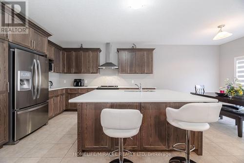 504 Florencedale Crescent, Kitchener, ON - Indoor Photo Showing Kitchen With Stainless Steel Kitchen With Upgraded Kitchen