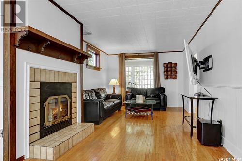 2332 Cameron Street, Regina, SK - Indoor Photo Showing Other Room With Fireplace