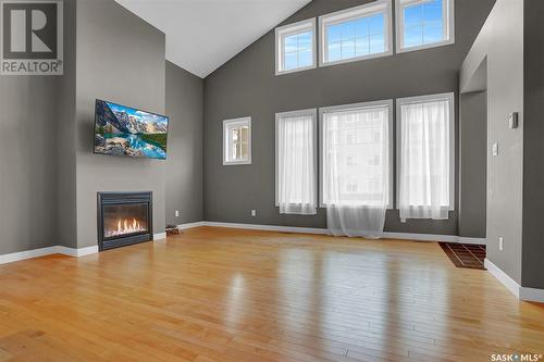 1614 Badham Boulevard, Regina, SK - Indoor With Fireplace