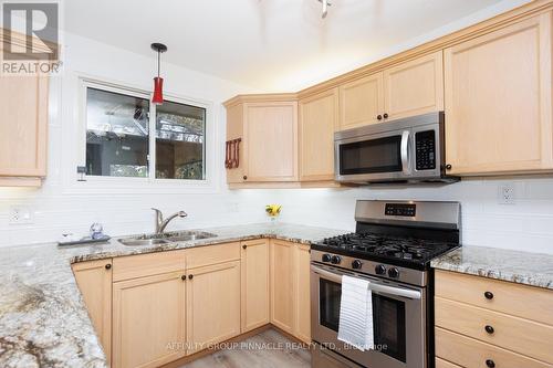 1 Hopkins Road, Kawartha Lakes (Lindsay), ON - Indoor Photo Showing Kitchen With Double Sink