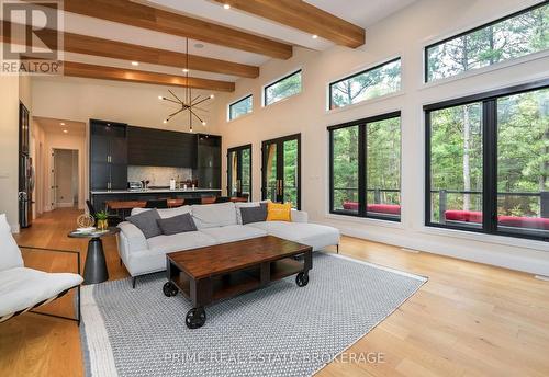 10002 Huron Drive, Lambton Shores (Grand Bend), ON - Indoor Photo Showing Living Room