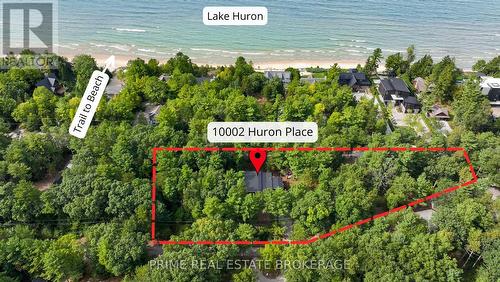 10002 Huron Drive, Lambton Shores (Grand Bend), ON - Outdoor With Body Of Water With View