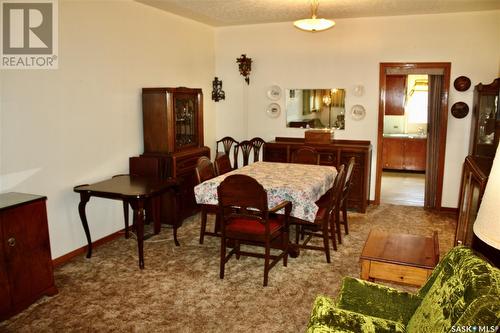 301 Washington Avenue, Hanley, SK - Indoor Photo Showing Dining Room