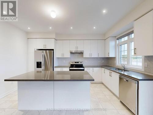 1104 Pisces Trail, Pickering, ON - Indoor Photo Showing Kitchen With Stainless Steel Kitchen With Double Sink With Upgraded Kitchen