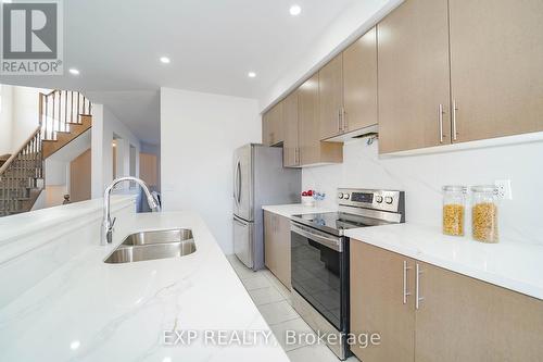 106 Pearl Lake Road, Markham, ON - Indoor Photo Showing Kitchen With Stainless Steel Kitchen With Double Sink