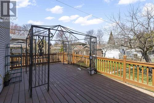 100 Pleasant Dr, Sault Ste. Marie, ON - Outdoor With Deck Patio Veranda With Exterior