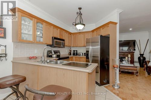 32 Pennyroyal Crescent, Brampton, ON - Indoor Photo Showing Kitchen With Double Sink