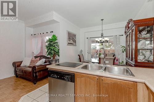 32 Pennyroyal Crescent, Brampton, ON - Indoor Photo Showing Kitchen With Double Sink