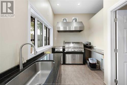 3740 Donato Drive, Lasalle, ON - Indoor Photo Showing Kitchen With Double Sink