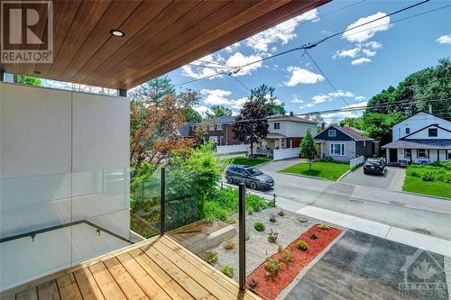 533 Broadhead Avenue Unit#A, Ottawa, ON - Outdoor With Deck Patio Veranda