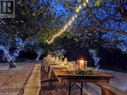 DINING ""al fresco"" IN THE APPLE ORCHARD - 