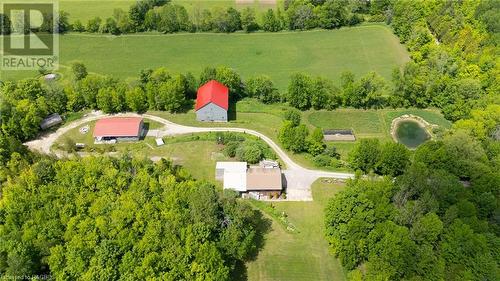 Property overview sitting on almost 50 acres. - 215588 Concession 4, Chatsworth (Twp), ON - Outdoor With View