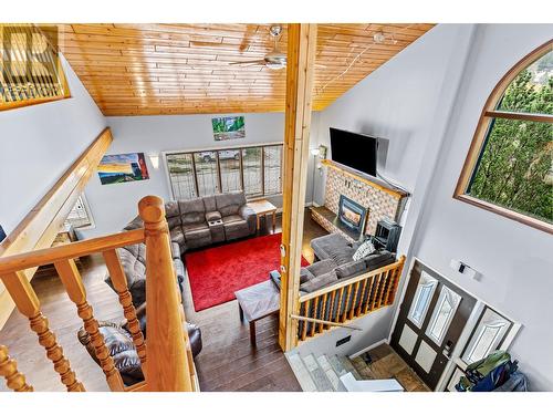 1021 Regina Street, Creston, BC - Indoor Photo Showing Other Room With Fireplace