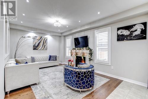 14 Beaconsfield Drive, Vaughan, ON - Indoor Photo Showing Living Room With Fireplace