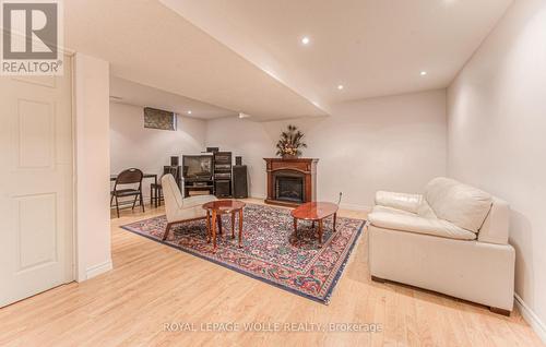 732 Grand Banks Drive, Waterloo, ON - Indoor Photo Showing Other Room With Fireplace