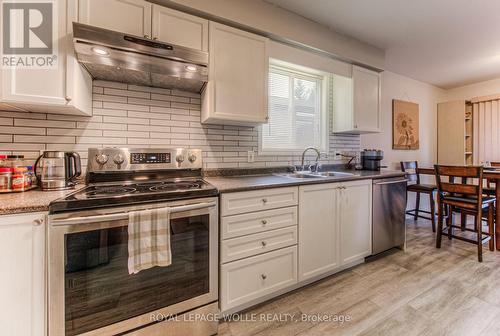 732 Grand Banks Drive, Waterloo, ON - Indoor Photo Showing Kitchen With Double Sink