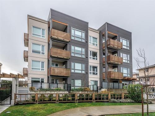 301-317 Burnside Rd East, Victoria, BC - Outdoor With Balcony With Facade