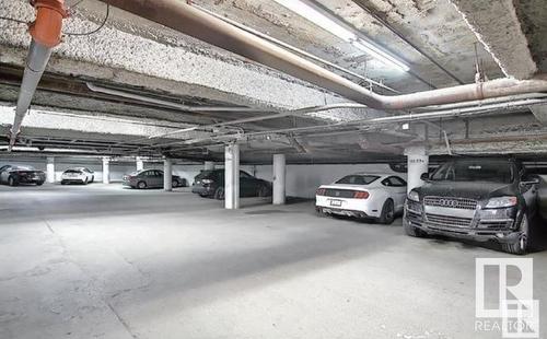 #804 10105 109 St Nw, Edmonton, AB - Indoor Photo Showing Garage