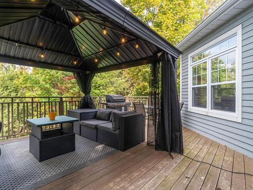 Patio - 23 Rue Dagenais, Saint-Hippolyte, QC - Outdoor With Deck Patio Veranda With Exterior