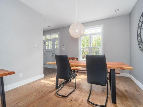 Dining room - 23 Rue Dagenais, Saint-Hippolyte, QC - Indoor Photo Showing Dining Room