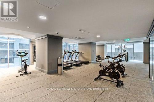 903 - 188 Cumberland Street, Toronto, ON - Indoor Photo Showing Gym Room