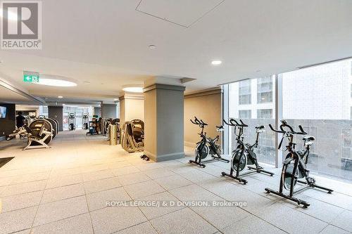 903 - 188 Cumberland Street, Toronto, ON - Indoor Photo Showing Gym Room