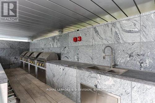 903 - 188 Cumberland Street, Toronto, ON - Indoor Photo Showing Kitchen With Double Sink