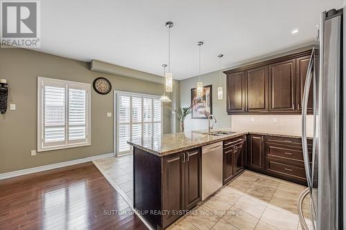 1674 Badgley Drive, Oshawa, ON - Indoor Photo Showing Kitchen With Double Sink