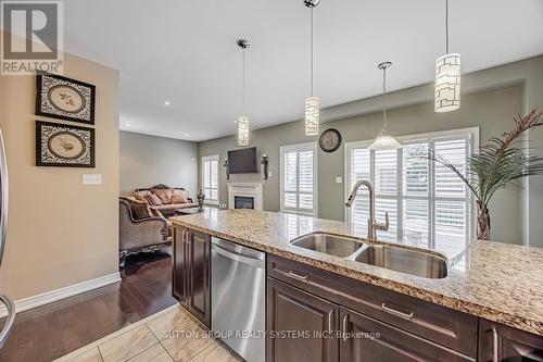 1674 Badgley Drive, Oshawa, ON - Indoor Photo Showing Kitchen With Double Sink