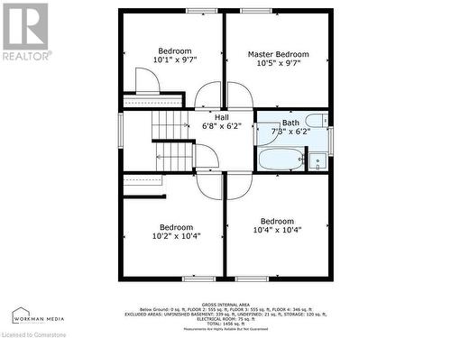 4 above ground bedrooms. - 4994 Willmott Street, Niagara Falls, ON 