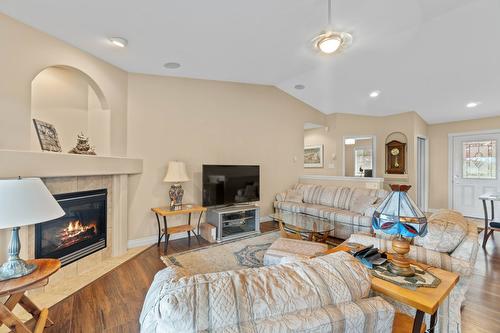 3311 Mcbride Road, Blind Bay, BC - Indoor Photo Showing Living Room With Fireplace